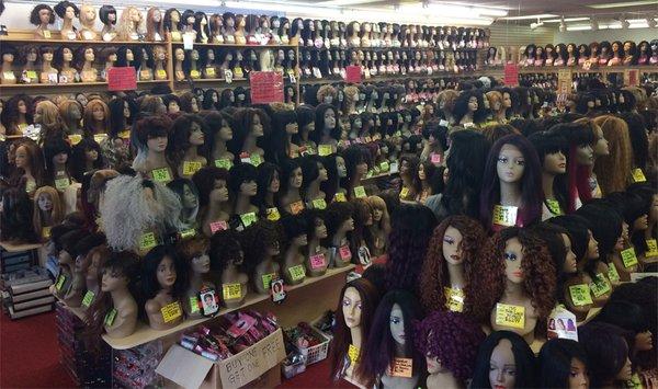 We are Wig store, so we got so many wigs! Check it out!