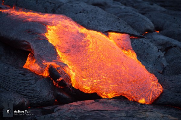 Kalapana Lava Flow