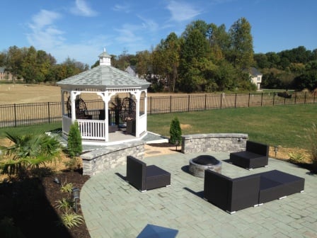 Gazebo and Patio Outdoor living space