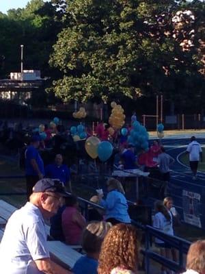 Harding Senior night and Cancer awareness fund raiser