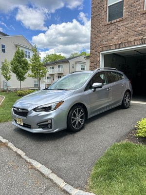 Exterior Detailing Subaru