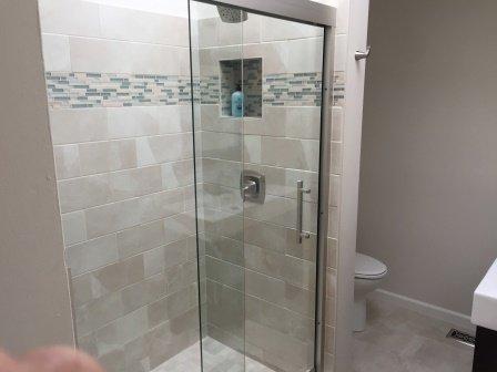 Completely Remodeled Shower