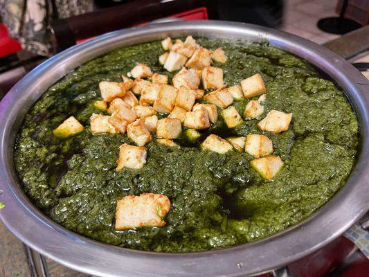 Saag paneer