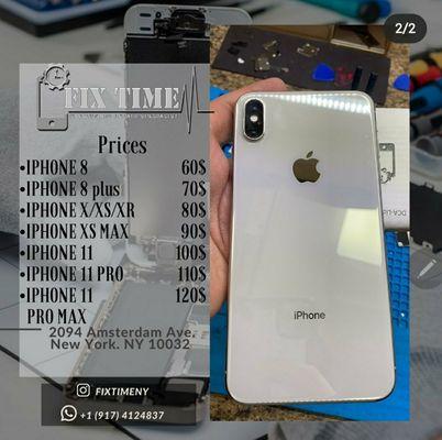 Iphone Back Door Repair Prices