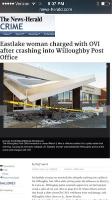 Rebuilding the Willoughby Post Office