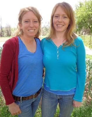 Hope and Hilary Barnett of Willowbrook Farm in Camp Verde.