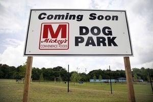 Mickeys donated $50k for a dog park and the city matched.... awesome...