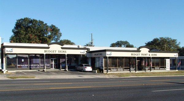 Budget Print Center & Signs on Pine Street Ocala, Florida