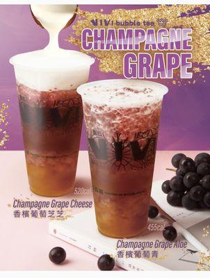 New grape drink come try it