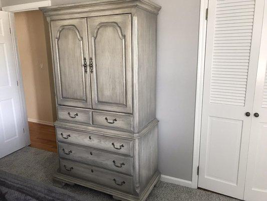 Restored armoire