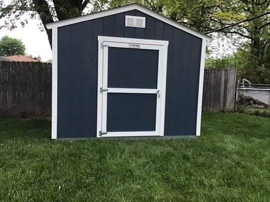 We just love our new tuff shed. Elliot was a great sales rep to work with. The installer was great. He did it all in 5 hours. Great service.