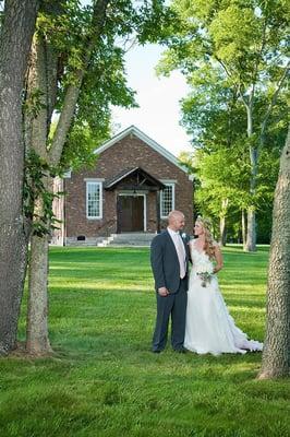 It was a beautiful day and a lovely couple.