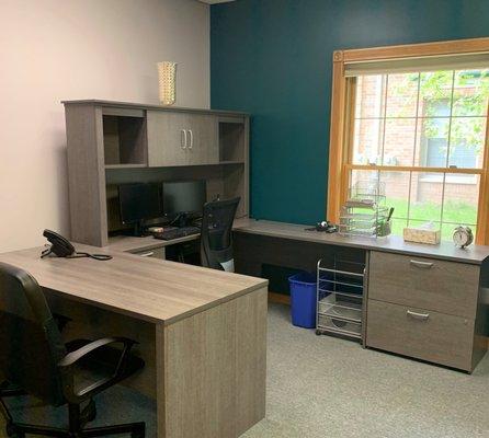 Private Office for Rent (1-3 People) Includes Smart TV & Dual Monitor Hookups