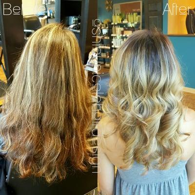 Ombre by stylist Ashley