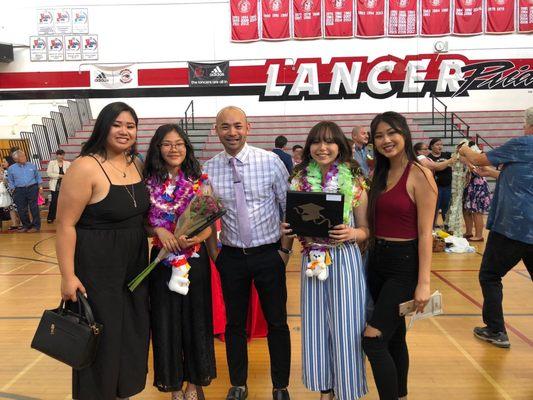 Jessica's 8th Grade Graduation at Lakewood High School in 3 years ago