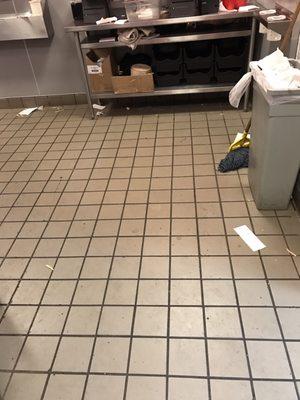 This will be a combined review. Just wanted to share some pictures of the dirty floor at this restaurant!