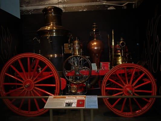 Refinery fire wagon