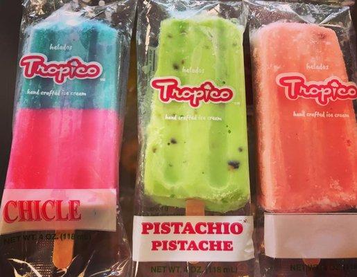 Paletas de fruta/ fruit bars