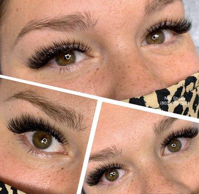 Volume individual lash extension