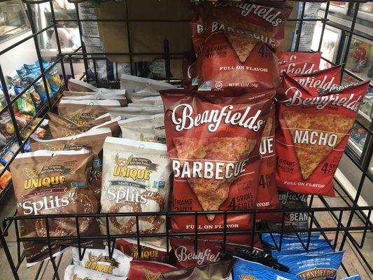 Bean-based chip selection! Low carb low sugar!