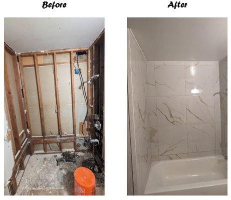 bathroom remodel