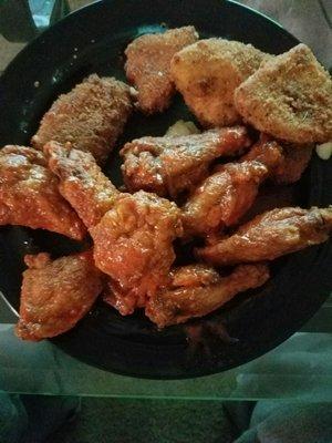 Wings Fried Provolone