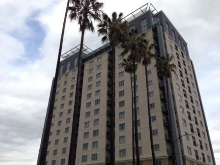 Downtown San Jose near San Pedro Square