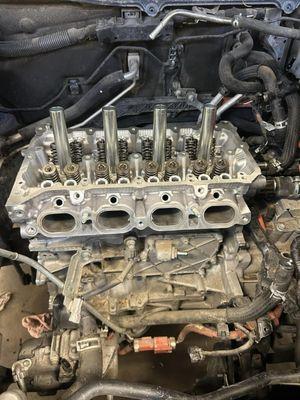 Head gasket replacement on 2010 pruis