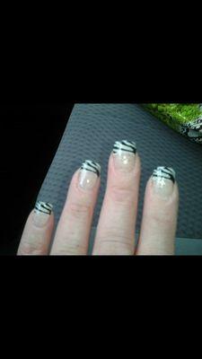 Zebra nails