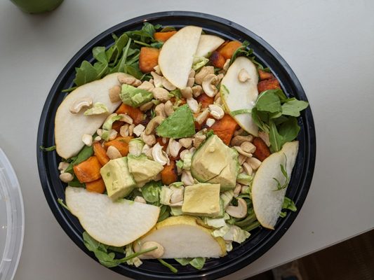 Honey honey salad (sweet potato instead of butternut squash)