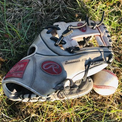 Personalized softball glove