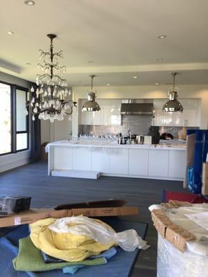 Student Movers Orange County luxury move with interior designer