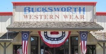 Bucksworth Western Wear ... Where the Sidewalk Ends and the West Begins...