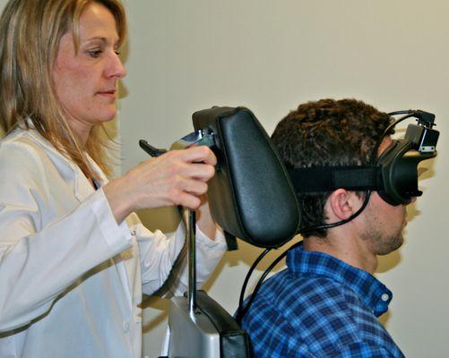 We offer full vestibular function testing, including VNG (videonystagmogram), rotary chair and VEMP (vestibular evoked myogen...