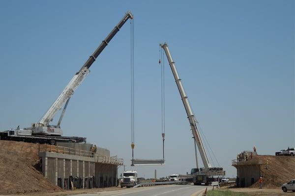 bridge building crane service