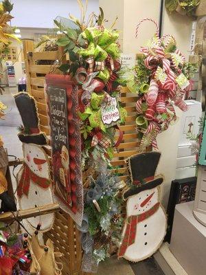 It's that time of year to decorate for the holidays. Let us help you out with one of our fabulous handmade Christmas wreaths!