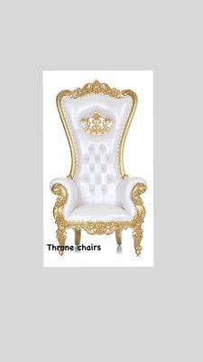 Adults throne chairs