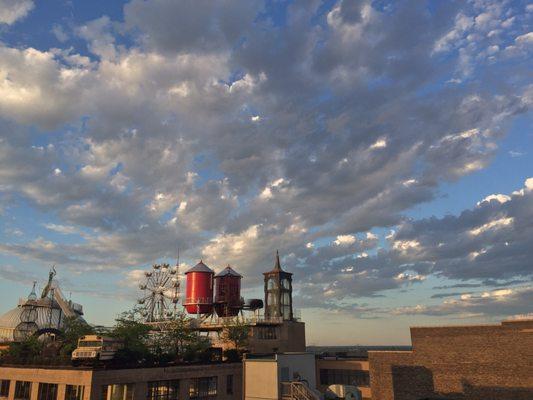 View from the rooftop