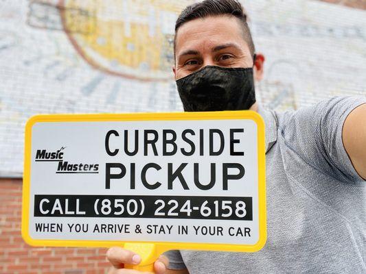 Now offering Curbside service!