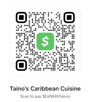 We accept Cash App! $EatWithTainos