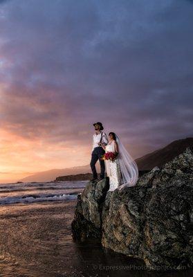 Big Sur Elopement Photography