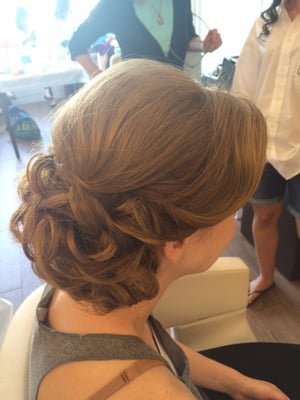 Brides updo! Perfection