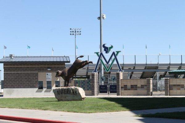 Entrance to football field.