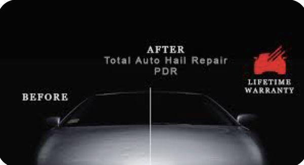 We will restore your car to its prestorm condition and pay your deductible up to 1000 dollars