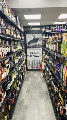 Wine aisle