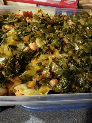 Coach Lite SOUL FOOD SUNDAY cabbage and collard greens