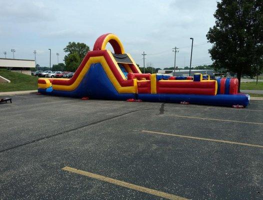 Obstacle Course Inflatable
55' x 13' x 18'
$350 rental fee