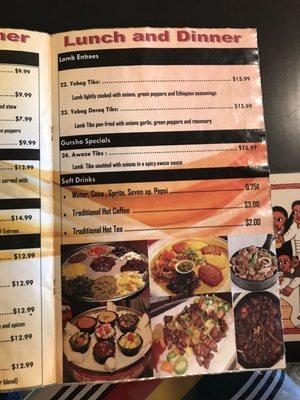 Menus