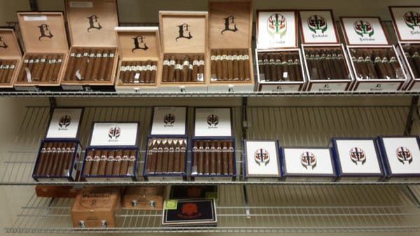 Full line of Sam Leccia cigars