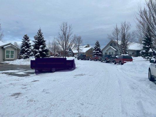 Every weekday - they take advantage of our residential street parking.  Yes, it's public parking - but this business takes advantage of us.